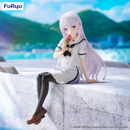 Summer Pockets statuette PVC Noodle Stopper Shiroha Naruse 15 cm