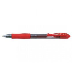 PILOT Stylo roller à encre gel G2 10, rouge