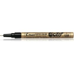 PILOT Marqueur permanent SUPER COLOR, pointe extra fine, or