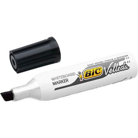 BIC Marqueur pour tableau blanc Velleda 1781, noir