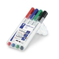 Staedtler Lumocolor whiteboard compact 341 marker 4 pc(s)