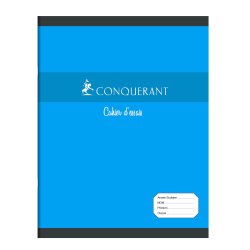 Conquerant 100104621 bloc-notes 48 feuilles Rouge, Vert, Jaune, Bleu