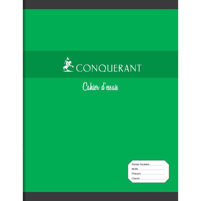 Conquerant 100105224 bloc-notes 96 feuilles Rouge, Vert, Jaune, Bleu