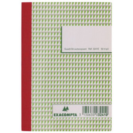 EXACOMPTA Manifold "Quadrillé", 148 mm x 210 mm, dupli