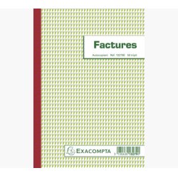 EXACOMPTA Manifold "Factures", 210 x 148 mm, tripli