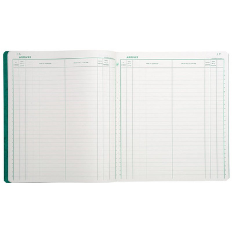 EXACOMPTA Piqûre "Enregistrement du courrier", 80 pages