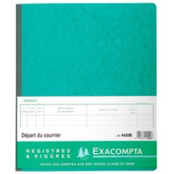 EXACOMPTA Piqûre "Départ du courrier", 80 pages