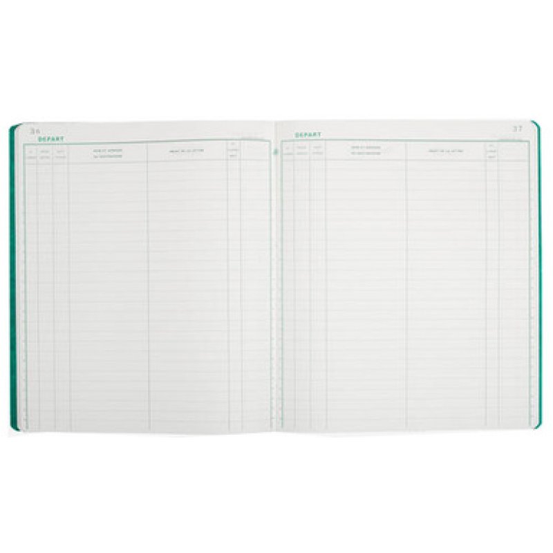 EXACOMPTA Piqûre "Départ du courrier", 80 pages