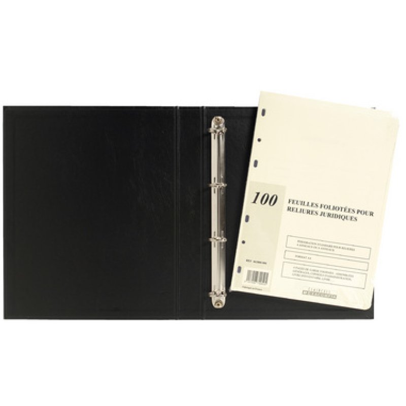 EXACOMPTA Recharge foliotée pour reliures juridiques, A4