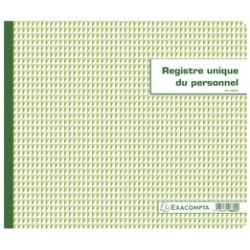 EXACOMPTA Piqûre "Registre unique du personnel"