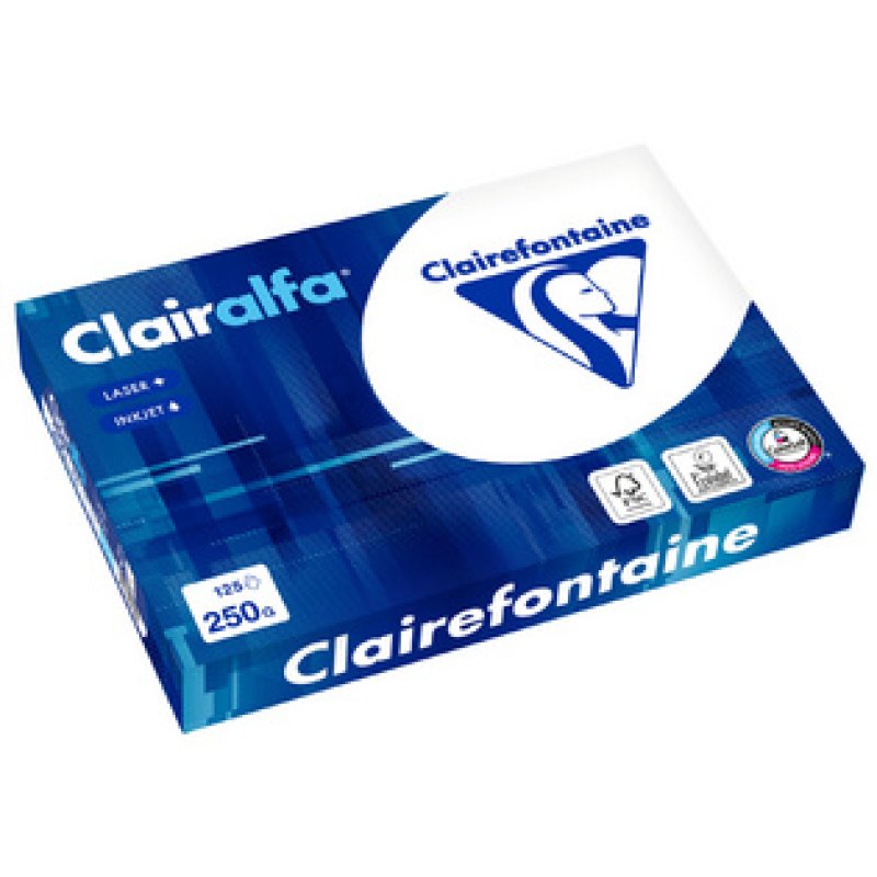Clairalfa Papier multifonction, A4, 120 g/m2, extra blanc