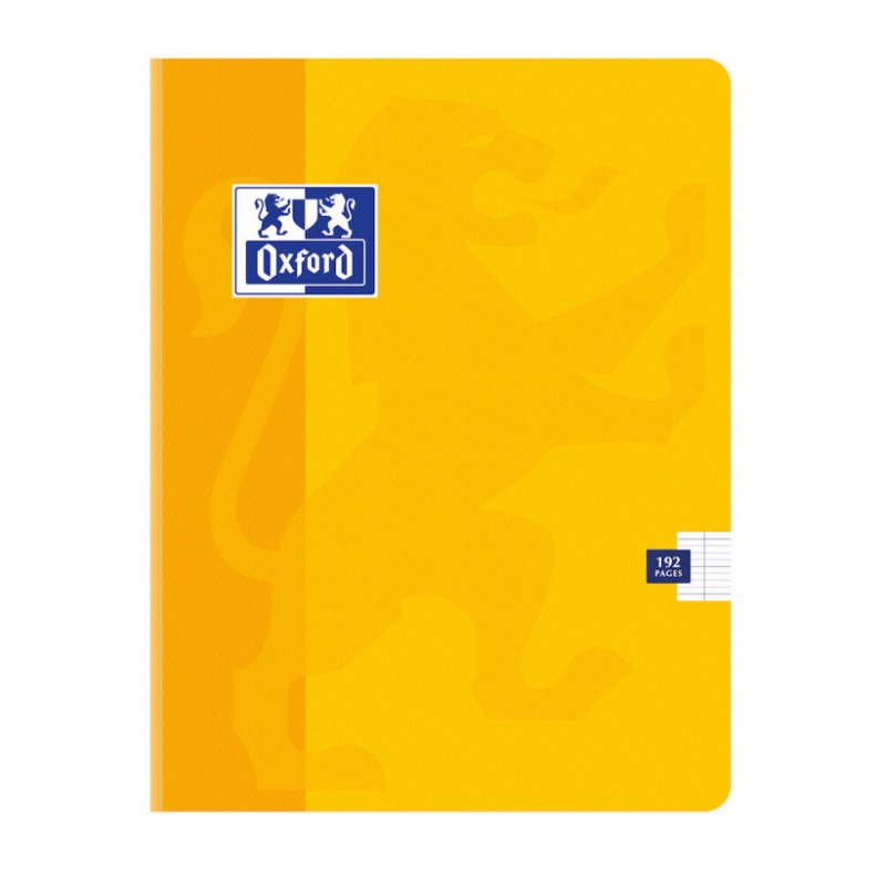 Oxford Cahier brochure, 170 x 220 mm, Seyès, 192 pages