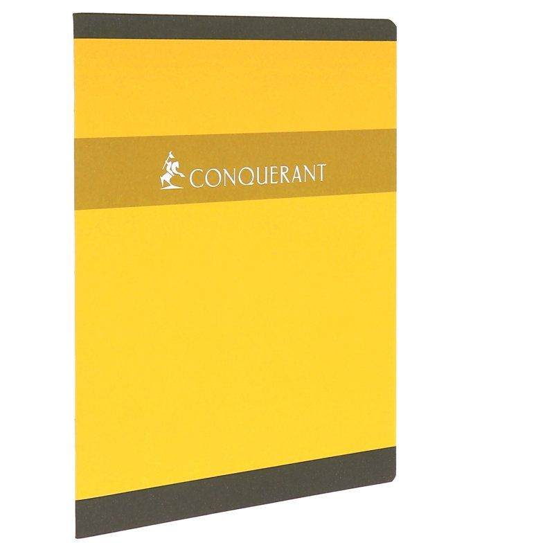 Conquerant 100100926 writing notebook 96 sheets Red, Green, Yellow, Blue