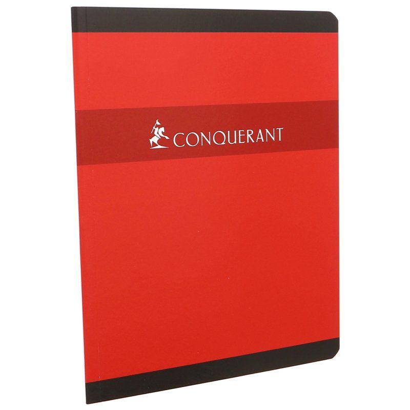 Conquerant 100104778 writing notebook 192 sheets Red, Green, Yellow, Blue