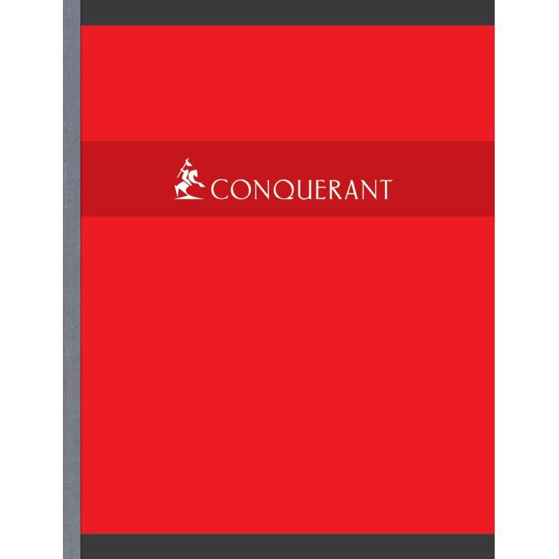 Conquerant 100104778 bloc-notes 192 feuilles Rouge, Vert, Jaune, Bleu