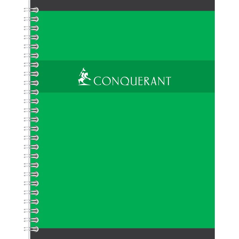 CONQUERANT SEPT Cahier reliure intégrale, 170 x 220 mm