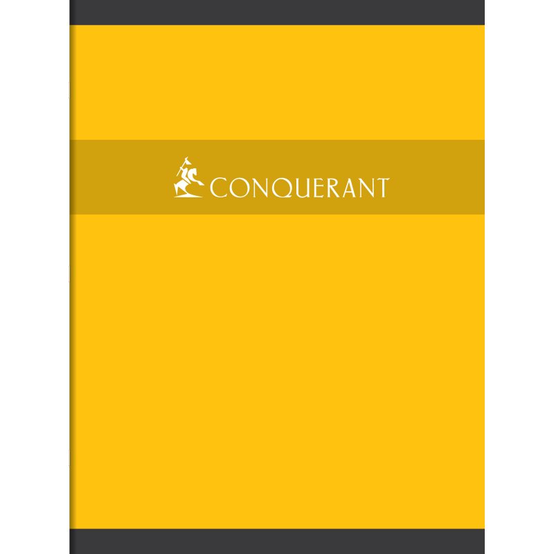 Conquerant 100103828 writing notebook 96 sheets Red, Green, Yellow, Blue