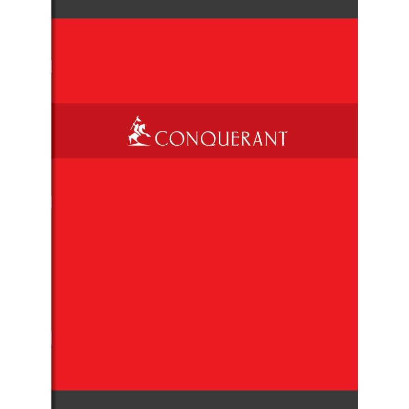 Conquerant 100103828 writing notebook 96 sheets Red, Green, Yellow, Blue