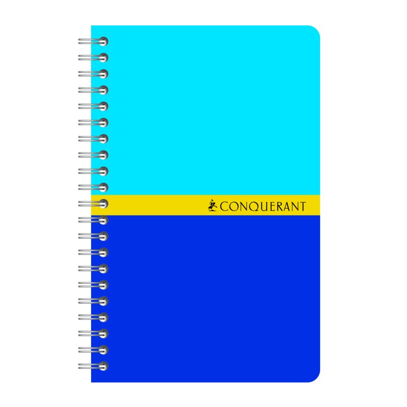 Conquerant 100104900 bloc-notes 100 feuilles Couleurs assorties