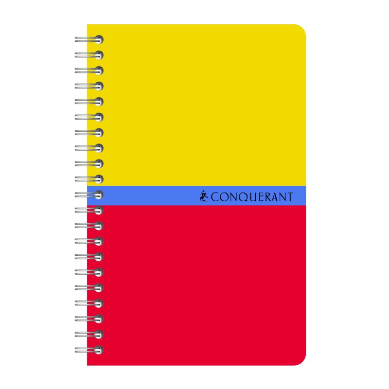 Conquerant 100104900 bloc-notes 100 feuilles Couleurs assorties
