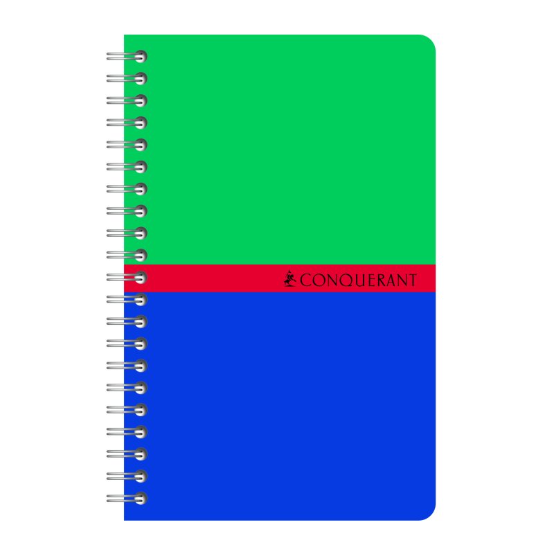 Conquerant 100104900 bloc-notes 100 feuilles Couleurs assorties