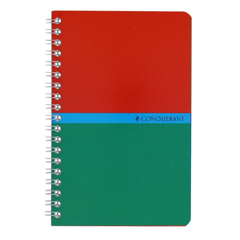 Conquerant 100103343 writing notebook 100 sheets Assorted colours