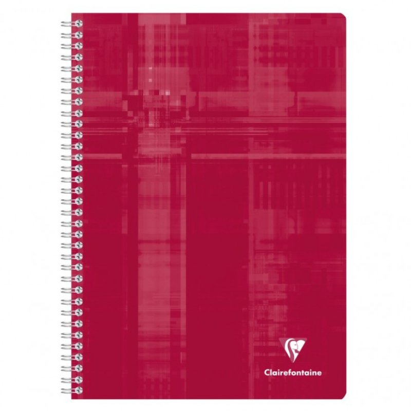 Clairefontaine Cahier à spirale, A4, quadrillé 5x5,180 pages