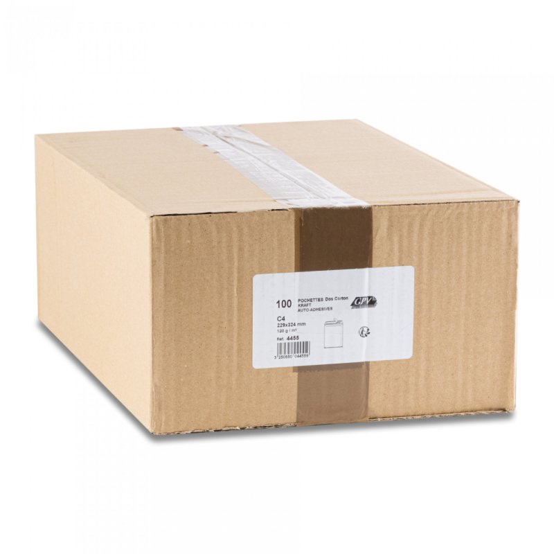 GPV France 4455 enveloppe C4 (229 x 324 mm) Marron, Gris 100 pièce(s)