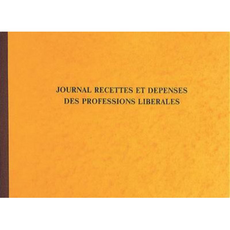 EXACOMPTA Piqûre "Recettes/Dépenses professions libérales"