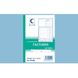 ELVE 2122 livre d'administration Vert A5 50 feuilles