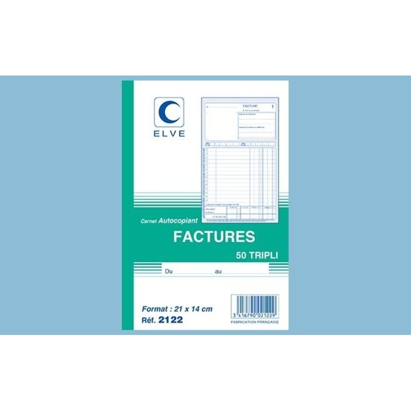 ELVE 2122 administration book Green A5 50 sheets