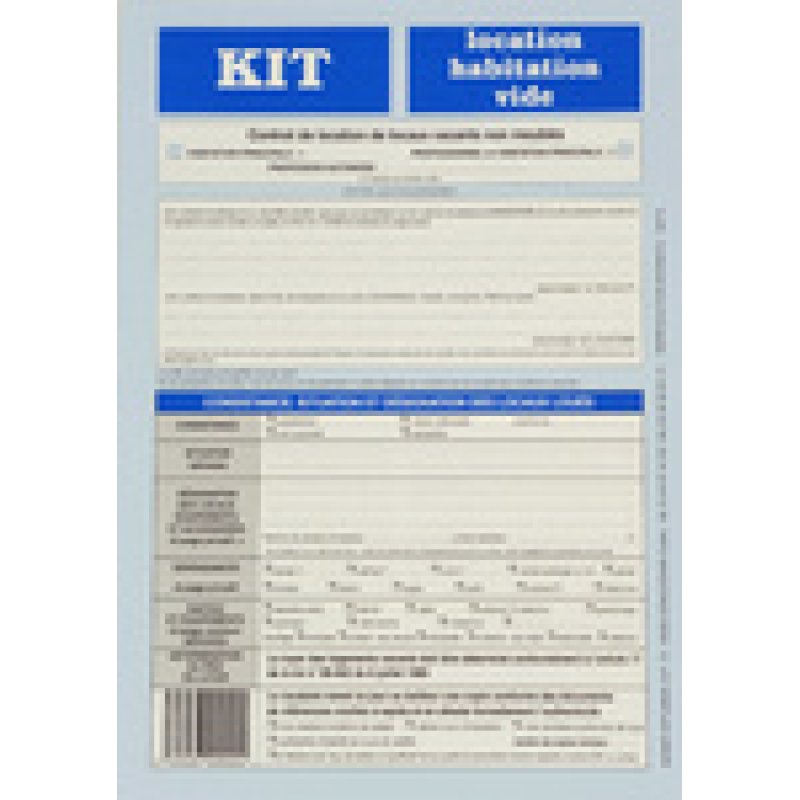 WEBER Formulaire français "Kit Meublé saisonnier"