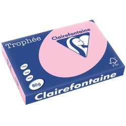Clairefontaine Papier Universel Trophée, A3, rose