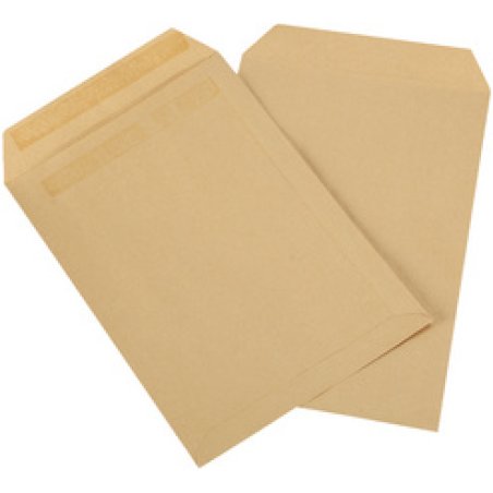 GPV Pochettes d'expédition, C4, 229 x 324 mm, kraft brun