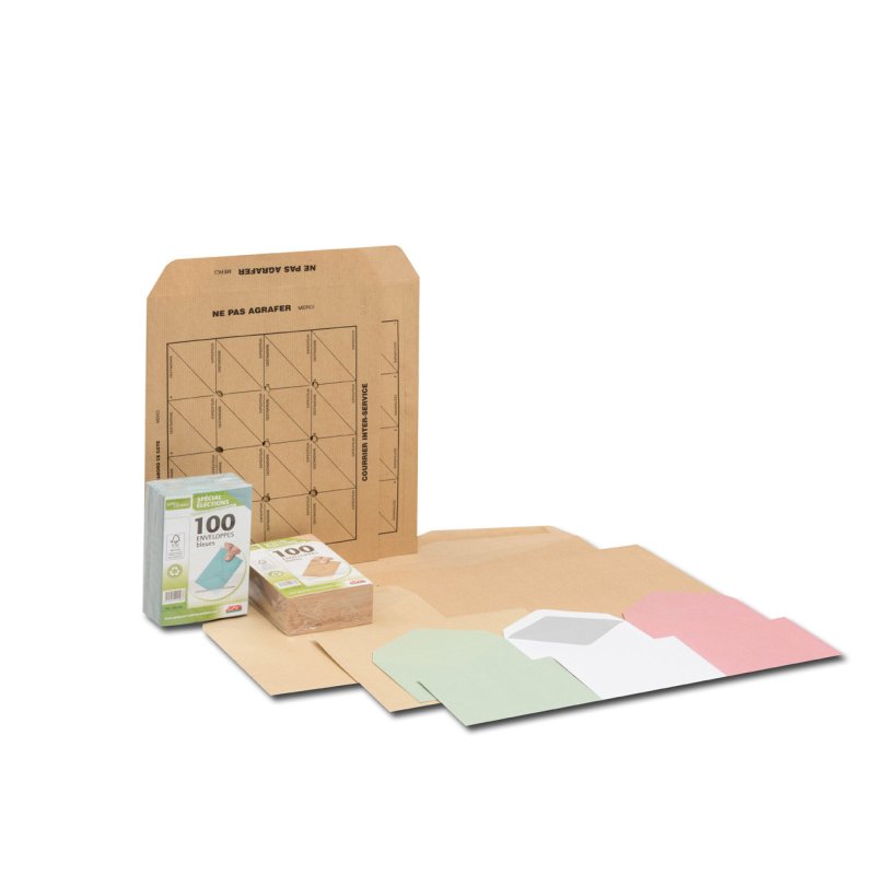 GPV Enveloppes administratives, C6, 114 x 162 mm, bulle