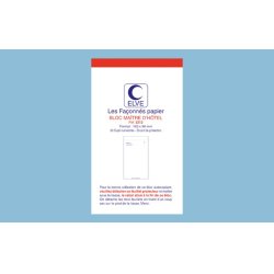 ELVE 2212 administration book Blue, Red 50 sheets