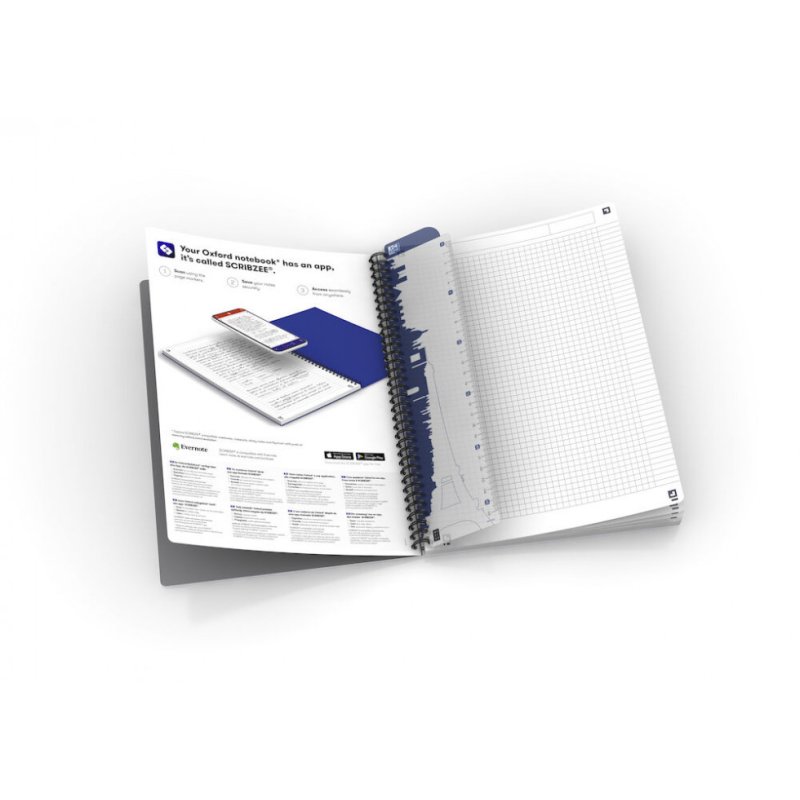 Oxford 100101584 writing notebook A4 Red