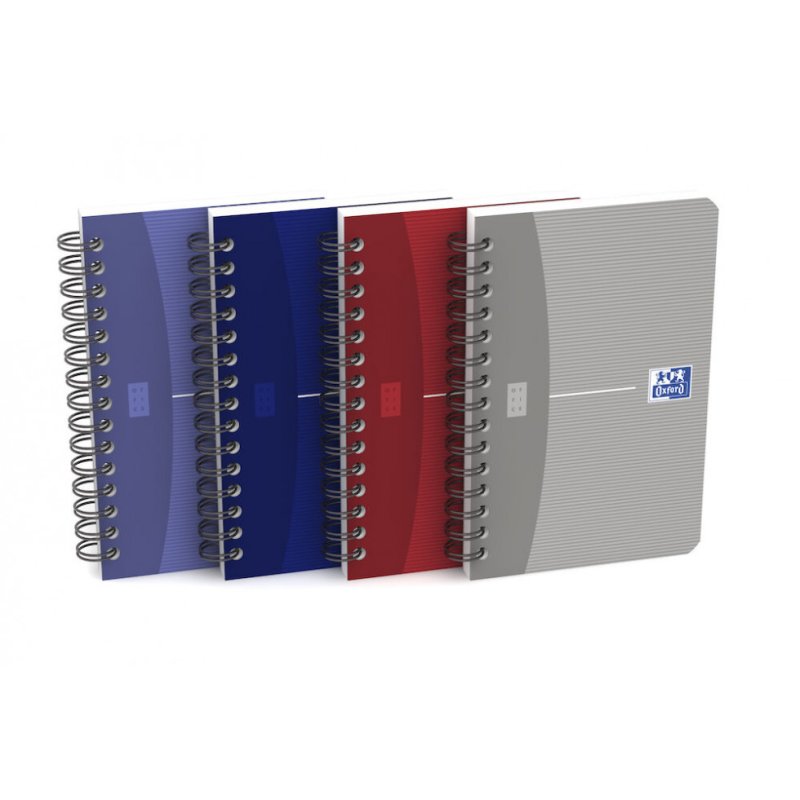 Oxford 100103199 bloc-notes Argent, Bleu, Rouge