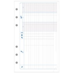 EXACOMPTA Recharge pour Exatime 17, 47 feuillets notes