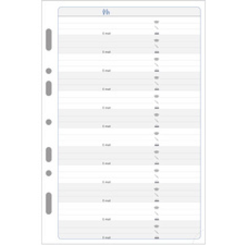 EXACOMPTA Recharge Notes pour Exatime 21, 32 feuillets