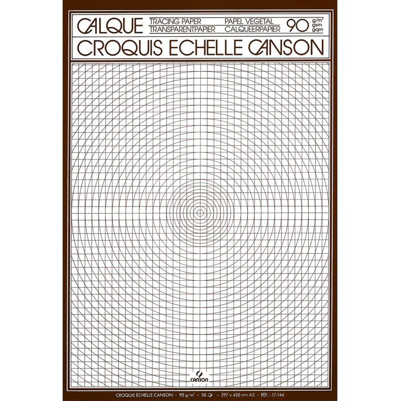 Canson Papier, Folien, Etiketten papier brouillon 50 feuilles