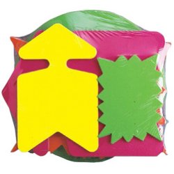 APLI Etiquette symbole, formes et couleurs assorties