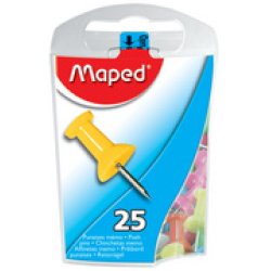 Maped Punaises, assorti, boîte distributrice