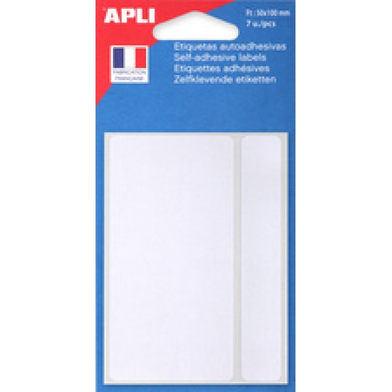 APLI Etiquette multi-usage, 9 x 13 mm, blanc