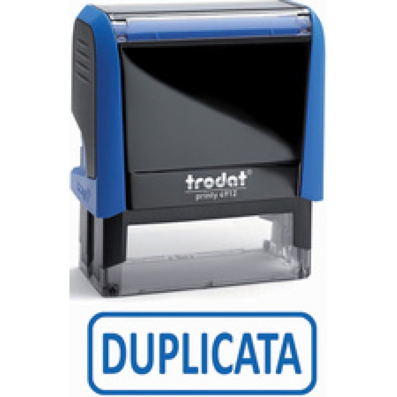 trodat Tampon de texte X-Print 4912 "DUPLICATA"