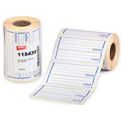 APLI Etiquettes "expéditeur/destinataire", 65 x 125 mm