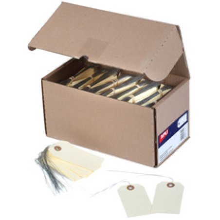 APLI Etiquette à suspendre, 120 x 57 mm, avec fil de fer