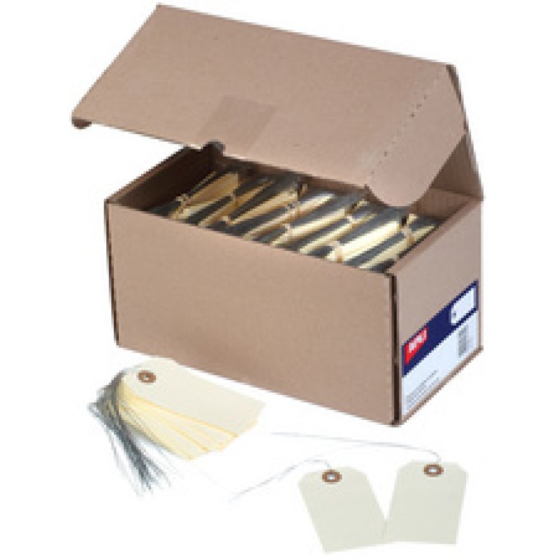 APLI Etiquette à suspendre, 80 x 38 mm, avec fil de fer