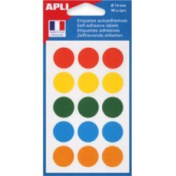 APLI Pastille de signalisation, diamètre: 8 mm, bleu