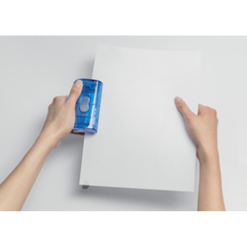 Rapid Perforateur X Ray EC 10, coque: bleu transparent